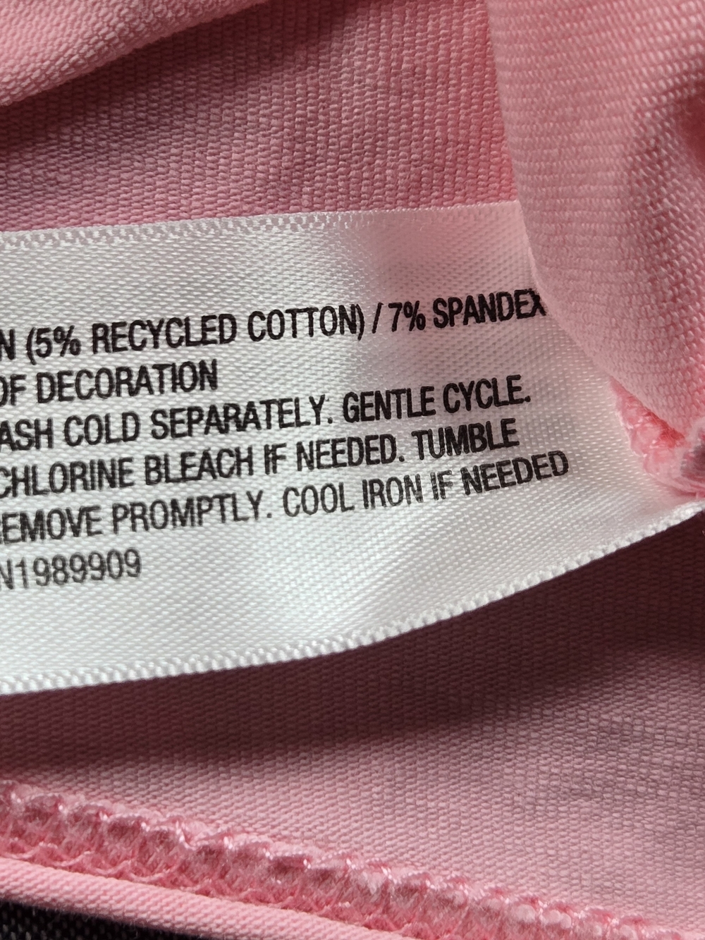 JoyLab Pink Ribbed Crewneck Sweatshirt - Picture 5 of 10
